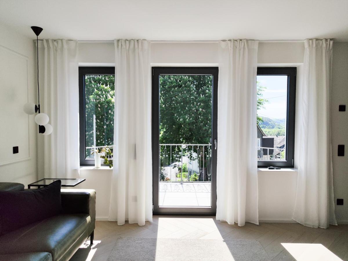 Ferienhaus Stadtblick Bad Marienberg Exteriör bild